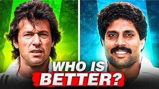Celebrity who was better kapil dev or imran khan Wealth