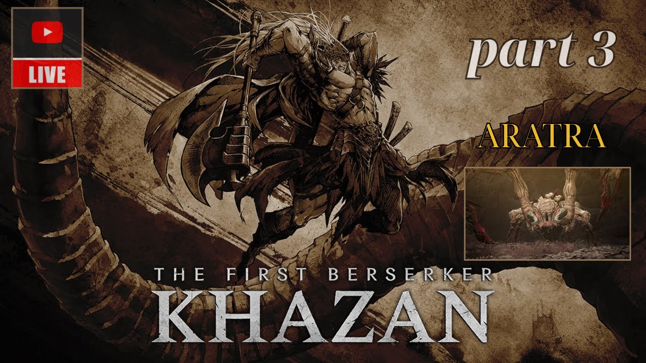 🔴 The first  berserker KHAZAN live streaming  #3 🇬🇷