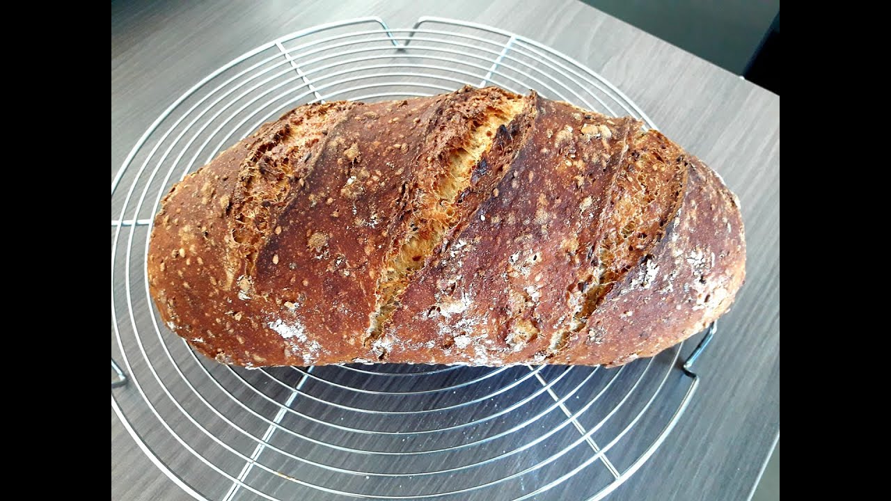 Recette facile de pain maison aux céréales - YouTube