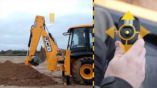 Как выкопать траншею экскаватором-погрузчиком JCB