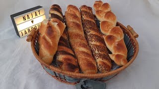 الباكيط أو الكومير baguettes بكل سهولة وإحترافية مثل المخابز بمكونات سهلة لن تندمي على تجربته