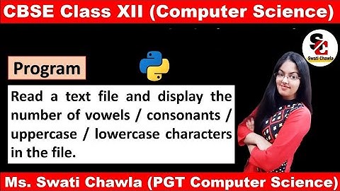 Read a text file and display the number of vowels/consonants/uppercase/lowercase characters in file