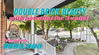 Income Potential With 3 Units in this Century Home! 99 Burris St, Hamilton