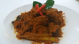 How To Make Beef Rendang (Recipe), ビーフルンダンの作り方（レシピ）, Cara Memasak Rendang Daging (Resep)