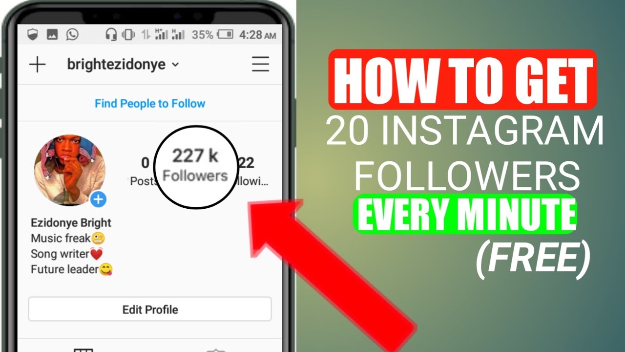 How To Get Free Instagram Followers In Just Few Minutes - YouTube