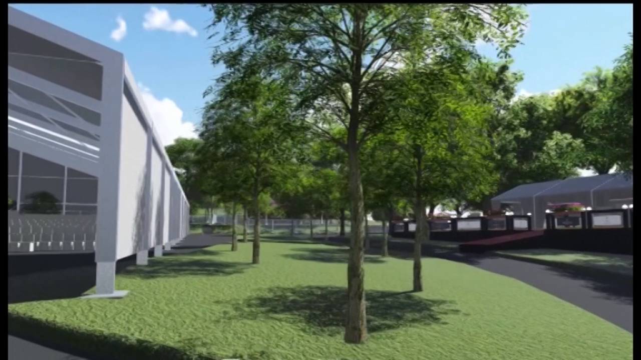 Видеовизуализация тента серии Large Tent от компании Roder HTS Hocker