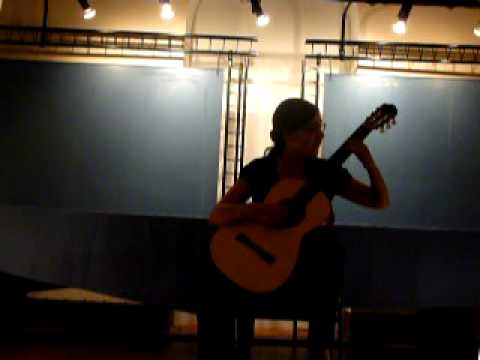 Karla Baales playing "Jugueteando" by Jorge Morel
