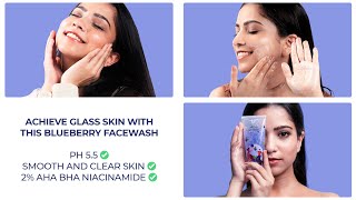 Aha & Bha Blueberry Face Wash With Salicylic Acid I Ph5.5