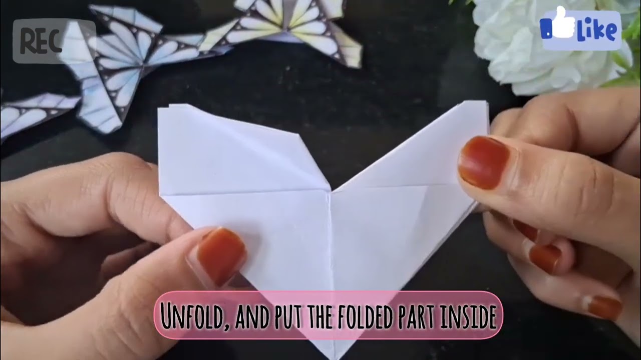 Diy Butterfly Bookmark🦋