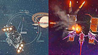 Starfield Vs No Mans Sky SPACE BATTLE COMPARISON