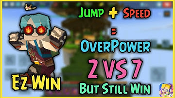 JUMP + SPEED POTION = OP !?!? | BlockmanGO