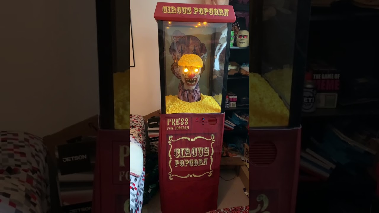 Party City Halloween 2022 | Circus Popcorn Machine | DEMO