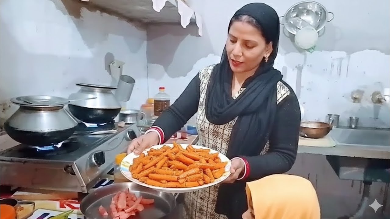 🥶सर्दी के लिए स्पेशल गाजर🥕 का अचार बहुत अच्छा होता है💪☺एक बार  जरूर बनाना😋👌