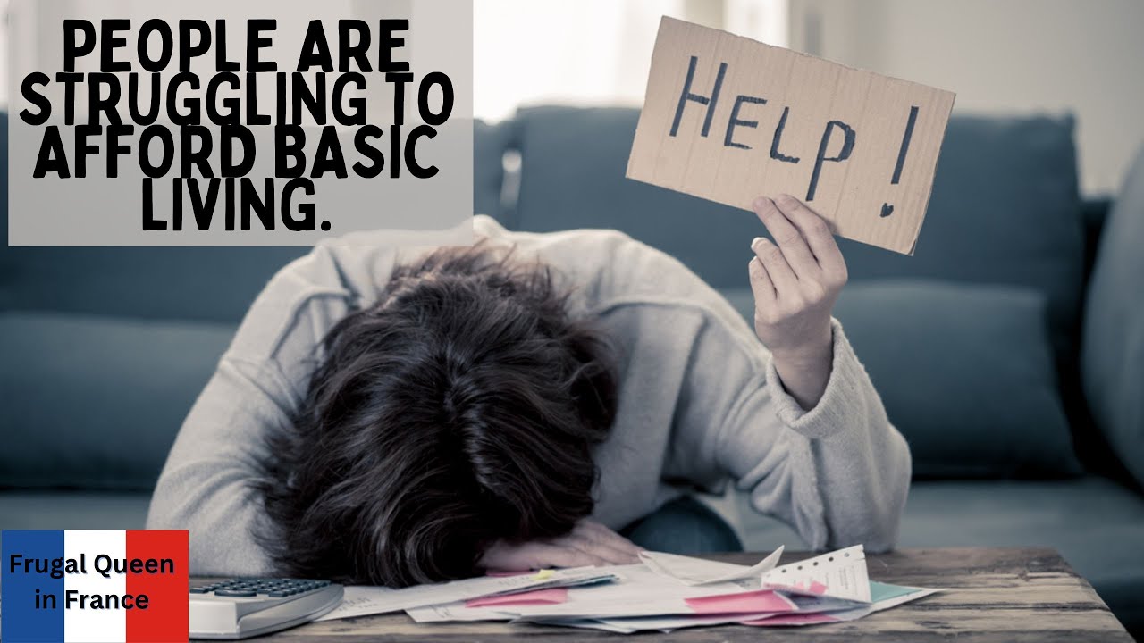 People are struggling to afford basic living. #frugal #livingcosts # ...