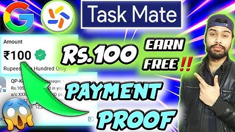 Google Task Mate App Payment Proof & Referral Code !? & Review | Task Mate Se Paise Kaise Kamaye