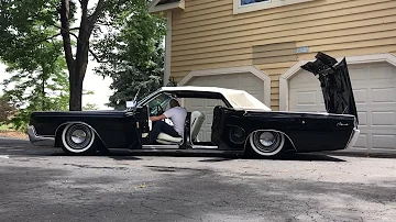 Mitchell’s 1967 Lincoln Continental convertible suicide doors