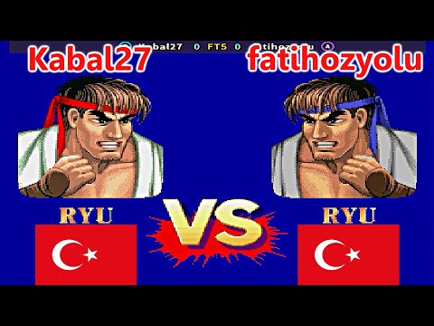 Street Fighter II': Champion Edition - Kabal27 vs fatihozyolu FT5 x3