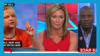 Donald Trump's supporter shuts down CNN host | CNN is obsessed about personality #trump #debate