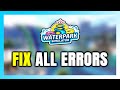 How to FIX Waterpark Simulator All Errors