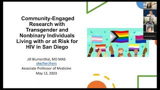 Community-Engaged Research with Transgender Individuals Living with or at Risk for HIV in San Diego