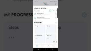 How to log your strength exercises in your app screenshot 3