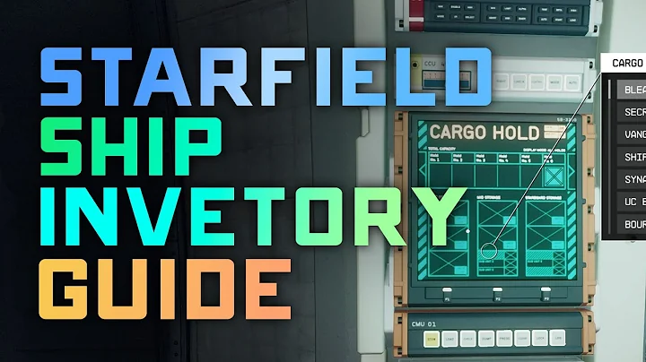 How to Access your Ships Storage/Inventory - Starfield Guide