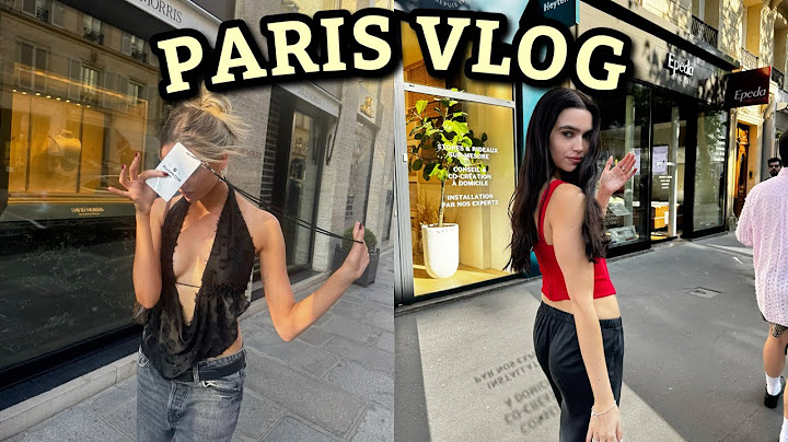 PARIS VLOG !!! + WE SAW MILEY