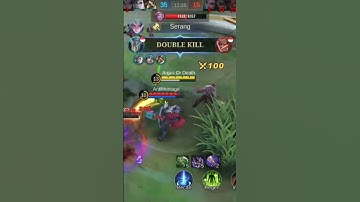 WTF Aamon Thief Argus Maniac #mobilelegends #youtubeshorts #shorts