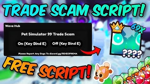 [UPDATE 9⚛️]  PET SIMULATOR 99 SCRIPT │TRADE SCAM SCRIPT │ KEYLESS │ PASTEBIN│NEW OP