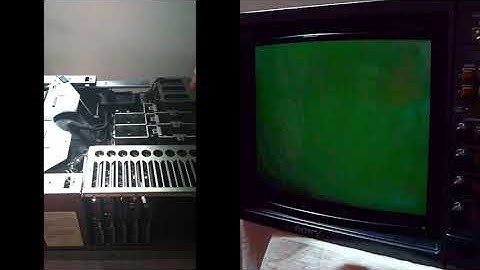 Sony BVM monitor 1410P - FIX, Restore and Tuning