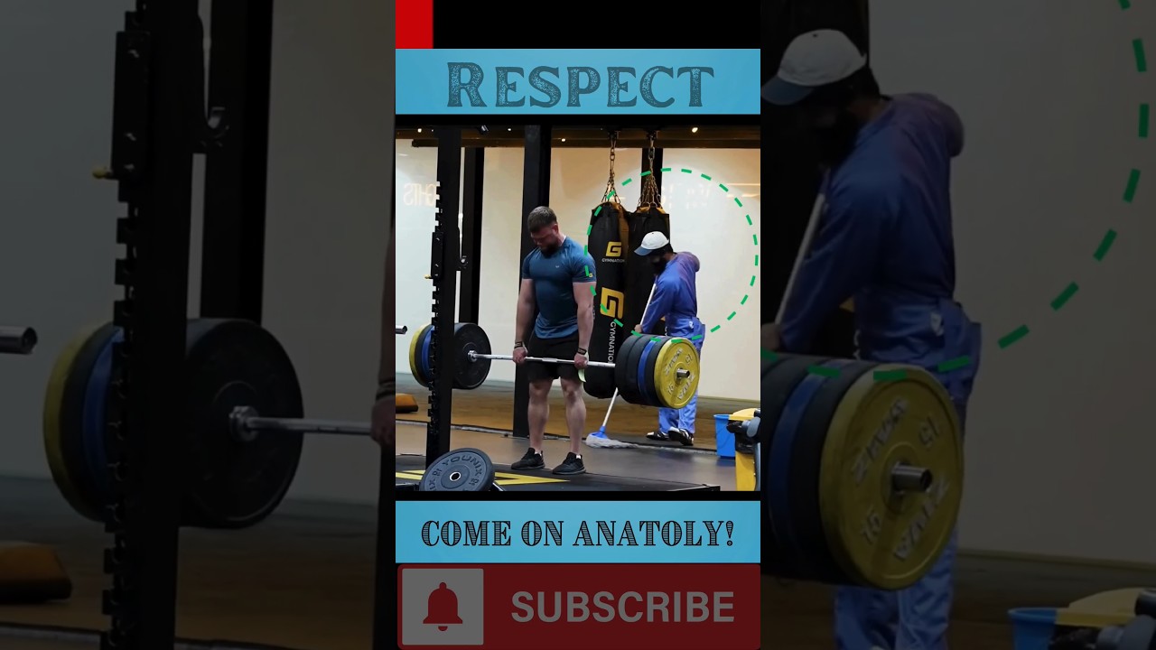 Anatoly's Powerlifter Cleaner Prank!🤫😎 