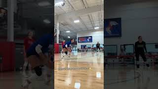 Playing volleyball 🏐🤭 #volleyball