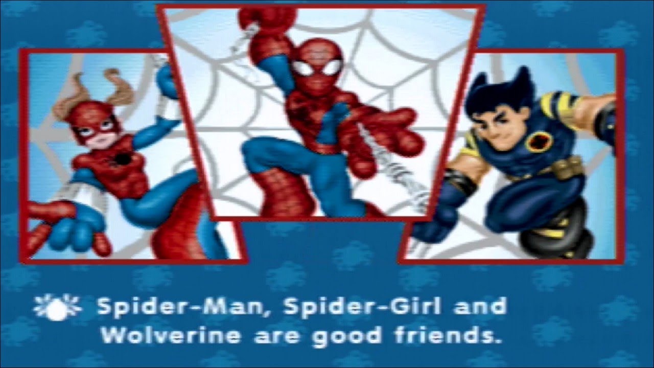 Spider-Man & Friends: Secret Missions - V.Smile Learning Adventure Playthrough