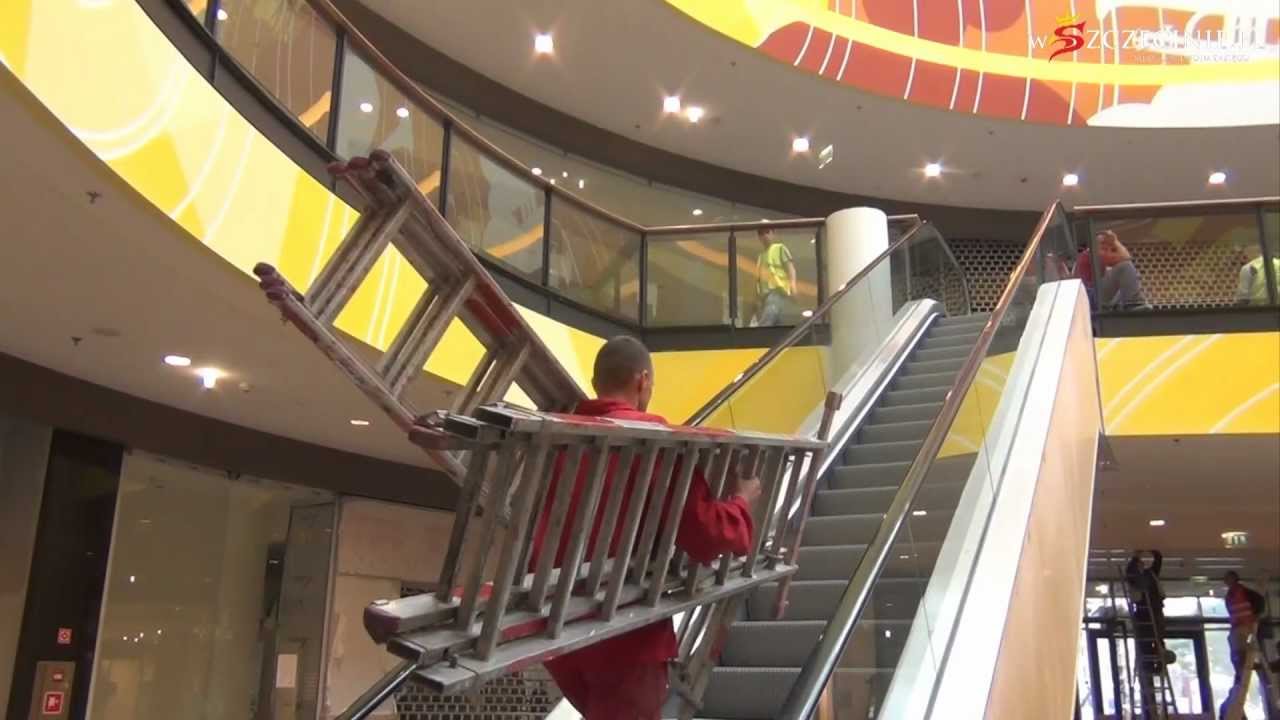 Kaskada na 3 tygodnie przed otwarciem szczecin university