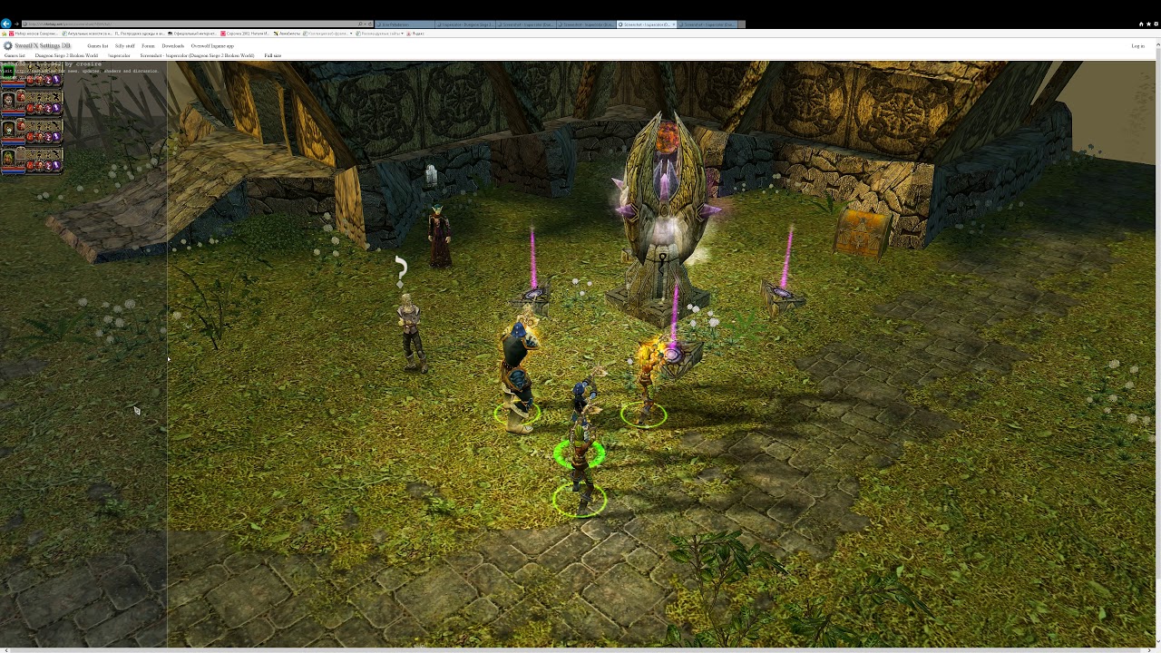 Dungeon siege broken world