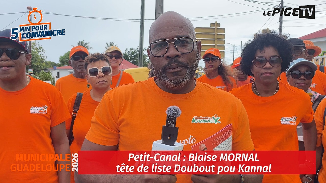 Petit-Canal : Blaise MORNAL tête de liste Doubout pou Kannal