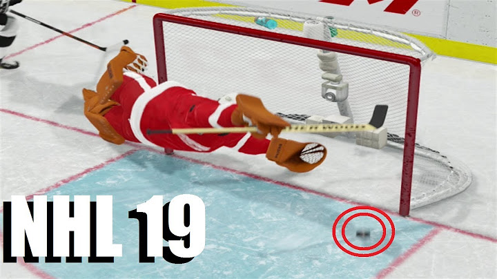 THE STATE OF NHL 19.... Bump.