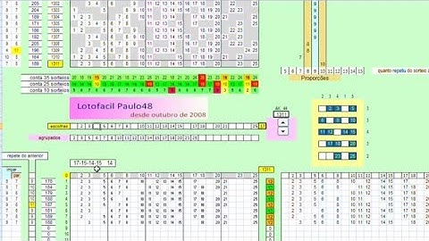 Lotofacil V2016 paulo48