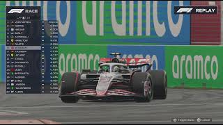 F1 25 Canadian gp 35% race as ollie bearman