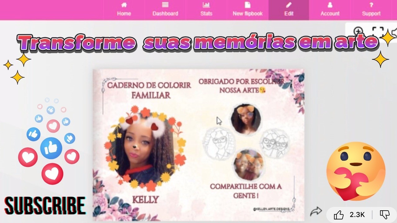 ​Surpreenda alguém: Como fazer um livro de colorir personalizado😍#fotoscriativas #CadernoDeColorir