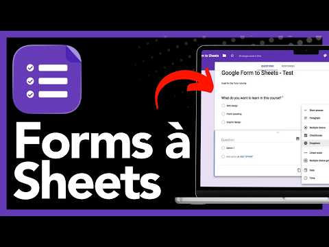 Comment exporter les réponses Google Forms vers Sheets ou Excel – Guide complet (2026)