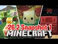 CAVERNA DI ZOLFO, SULFUR CUBE e NUOVA MECCANICA - Minecraft ITA 26.2 Snapshot 1