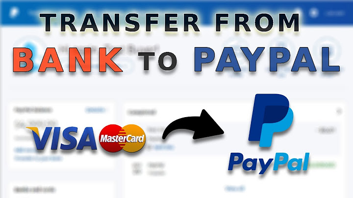 Using paypal to transfer money from one bank to another