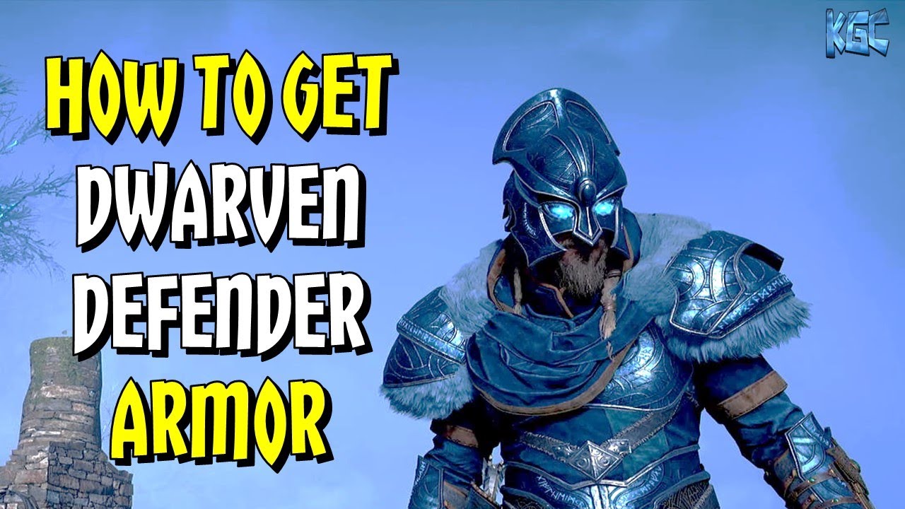 AC Valhalla 1.6.0 - How to get The DWARVEN DEFENDER Armor in the Forgotten Saga DLC