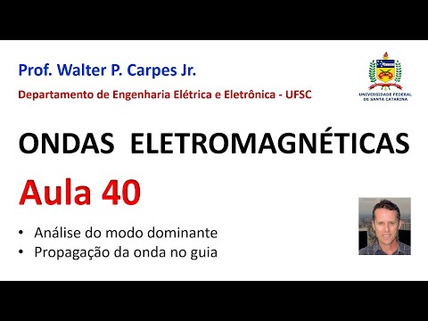 Vídeo: Qual é o modo dominante em guias de onda retangulares?