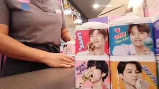 baskin robbins 💜 배스킨라빈스 borabora 💜🍦 8월 새맛 August New Taste