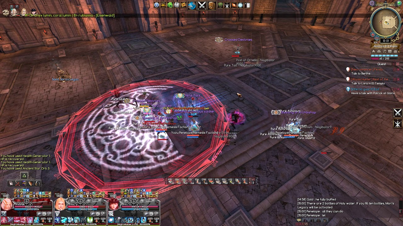 Granado Espada Andromida 1vs2 pvp