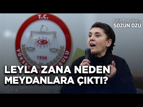 LEYLA ZANA NEDEN TEKRAR MEYDANLARA ÇIKTI? ERDOĞAN MI İSTEDİ? AMAÇLARI NE?