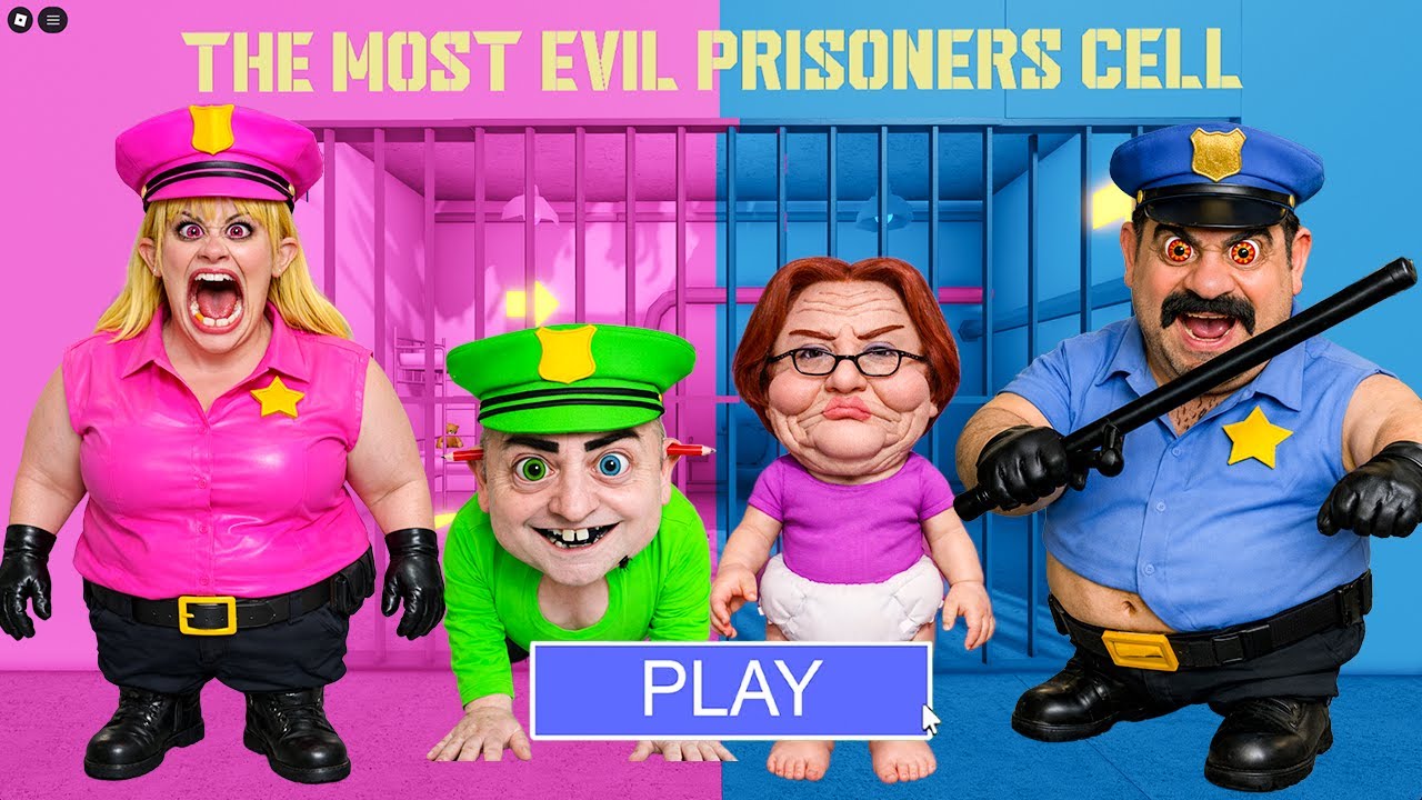 POLICE BRUNO VS POLICE ROBY VS BABY BETTY VS POLICE GIRL IN REAL LIFE? OBBY Full Gameplay All Bosses