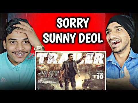 JAAT CRAZY TRAILER REACTION Sunny Deol 
